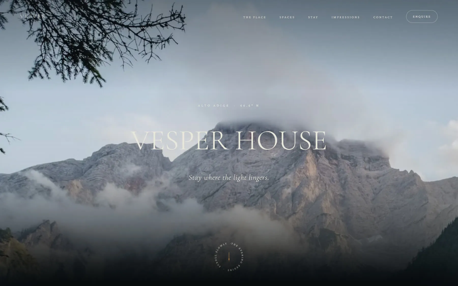 Vesper House — design detail
